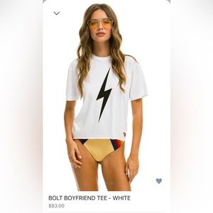 Aviator Nation BOLT BOYFRIEND TEE